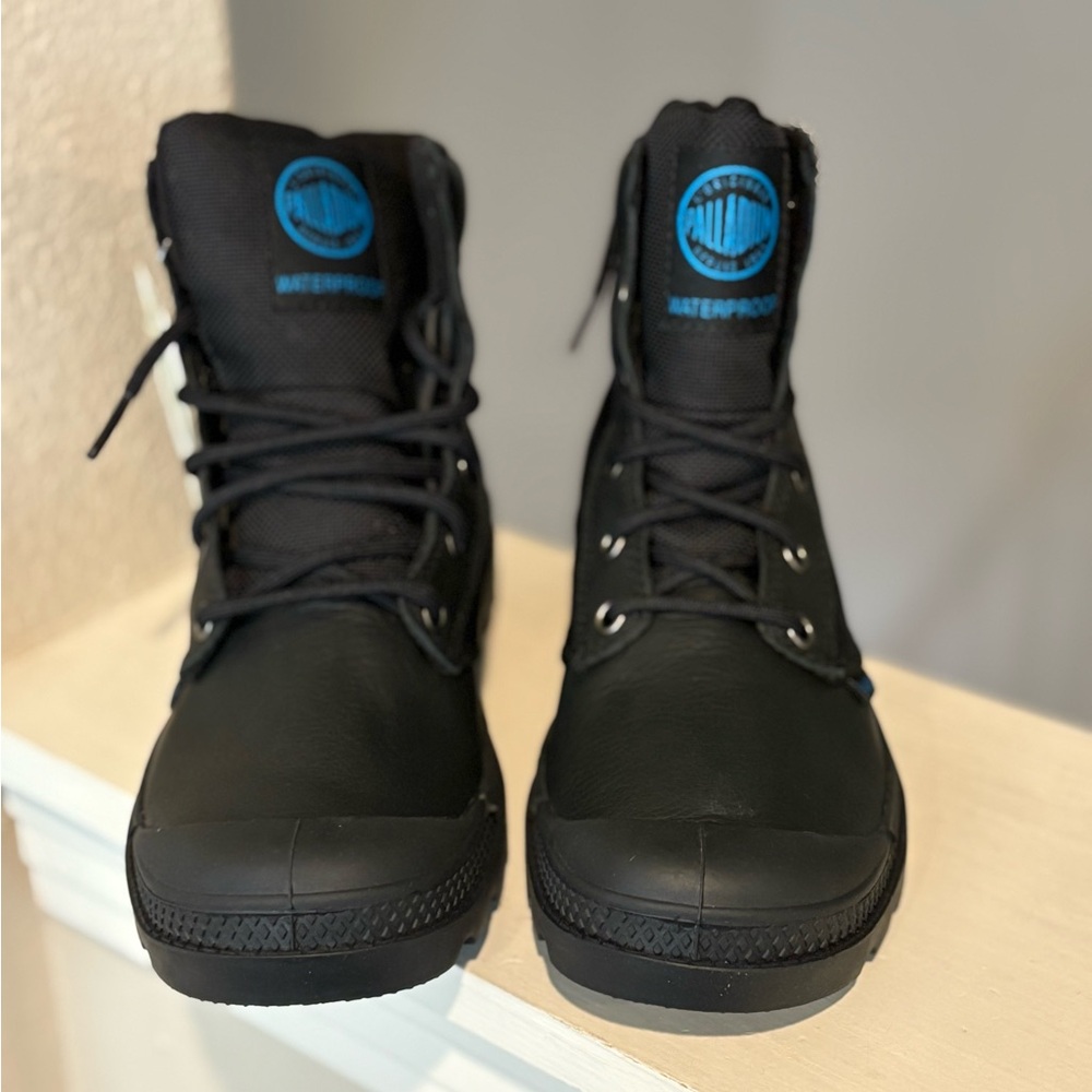 Palladium Women’s Pampa Sport Cuff Waterproof Boots Black Size 5 NEW - Picture 6 of 10